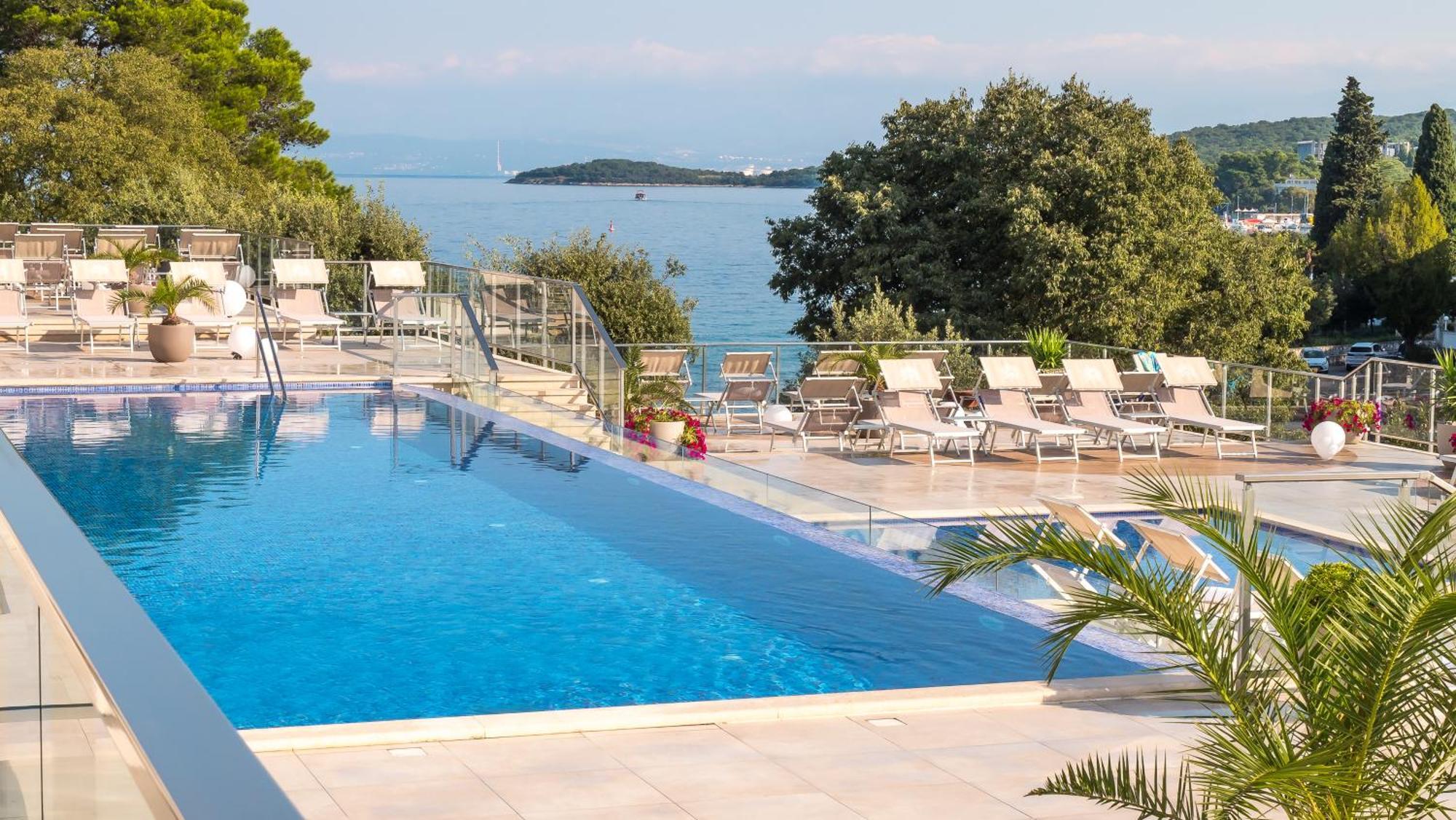 Hotel Malin Malinska Esterno foto